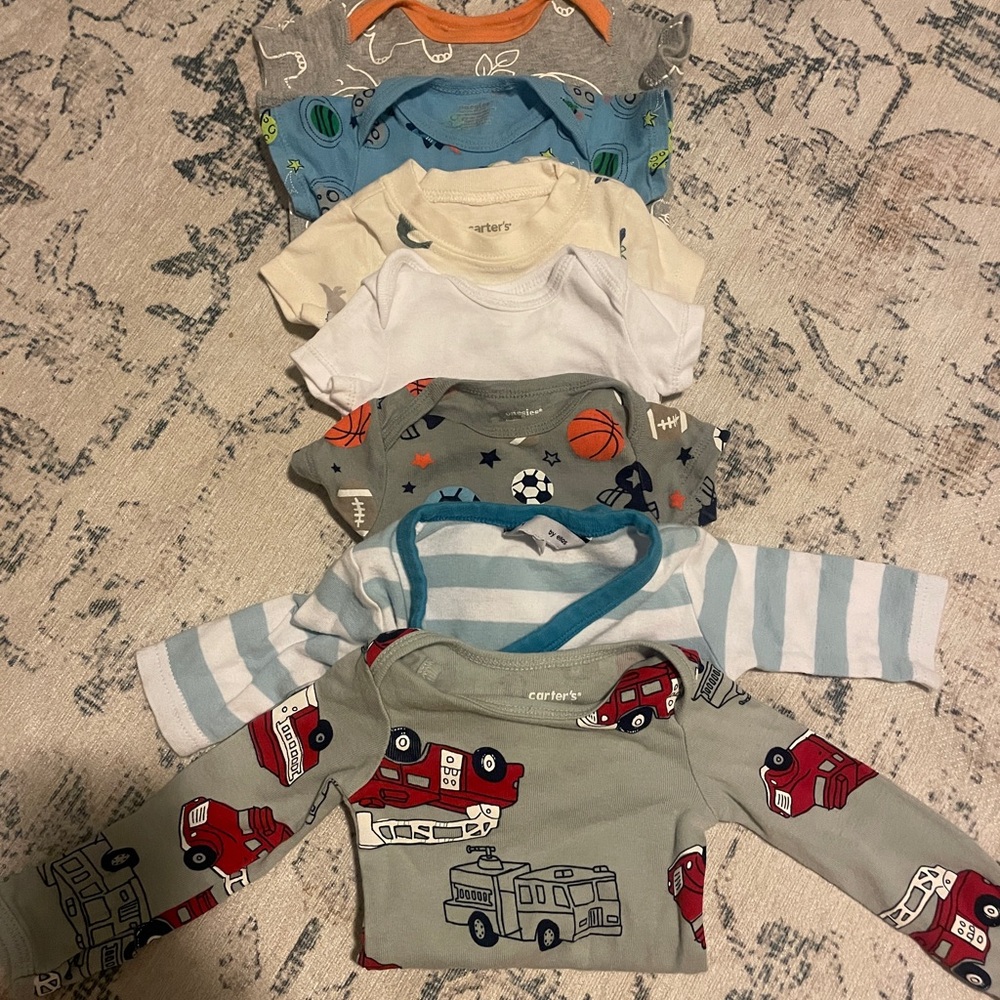 Carter's Kids Bodysuits - Multicolor Set
